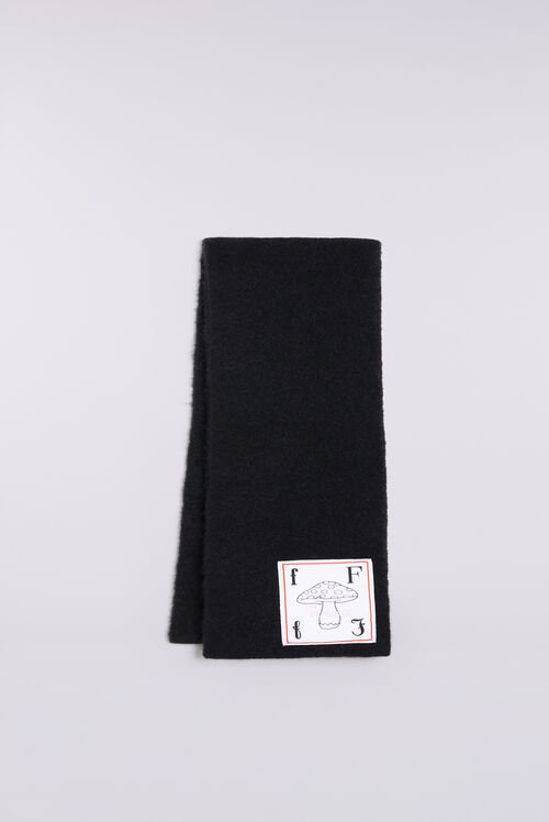 Mushroom Patch Scarf Black