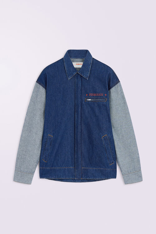 Made In Heaven Denim Jacket Deep Blue