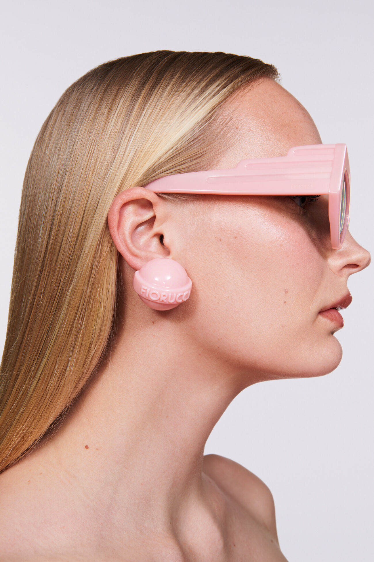 Lollipop Earrings Pink