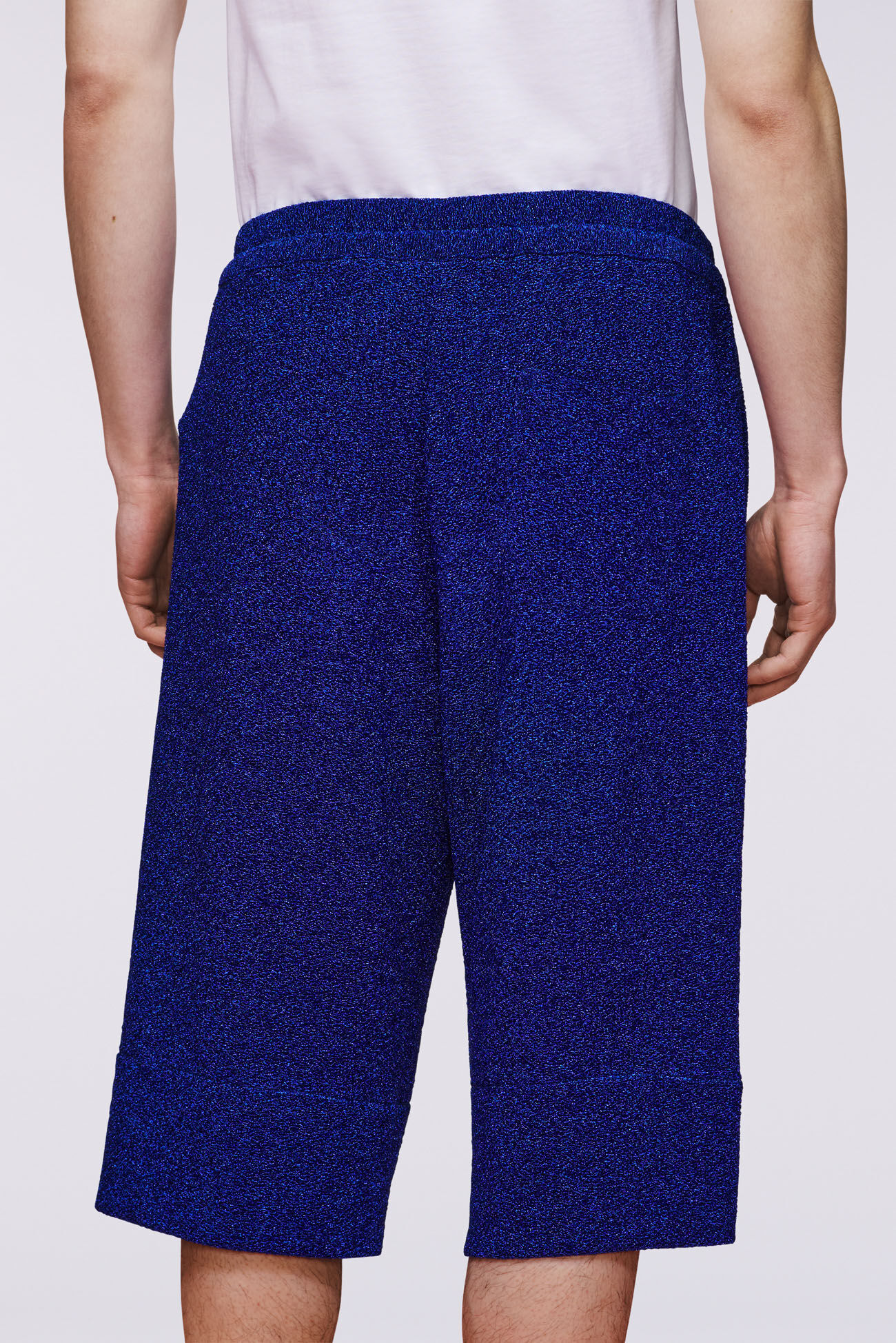Bermuda Sparkly Shorts Blue