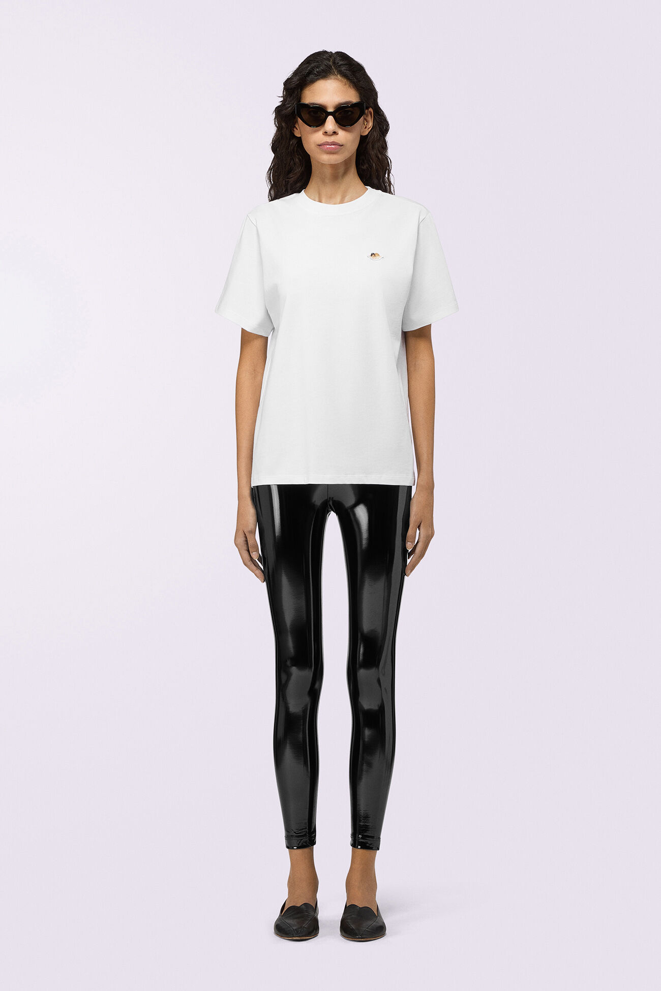 Vinyl Leggings Black