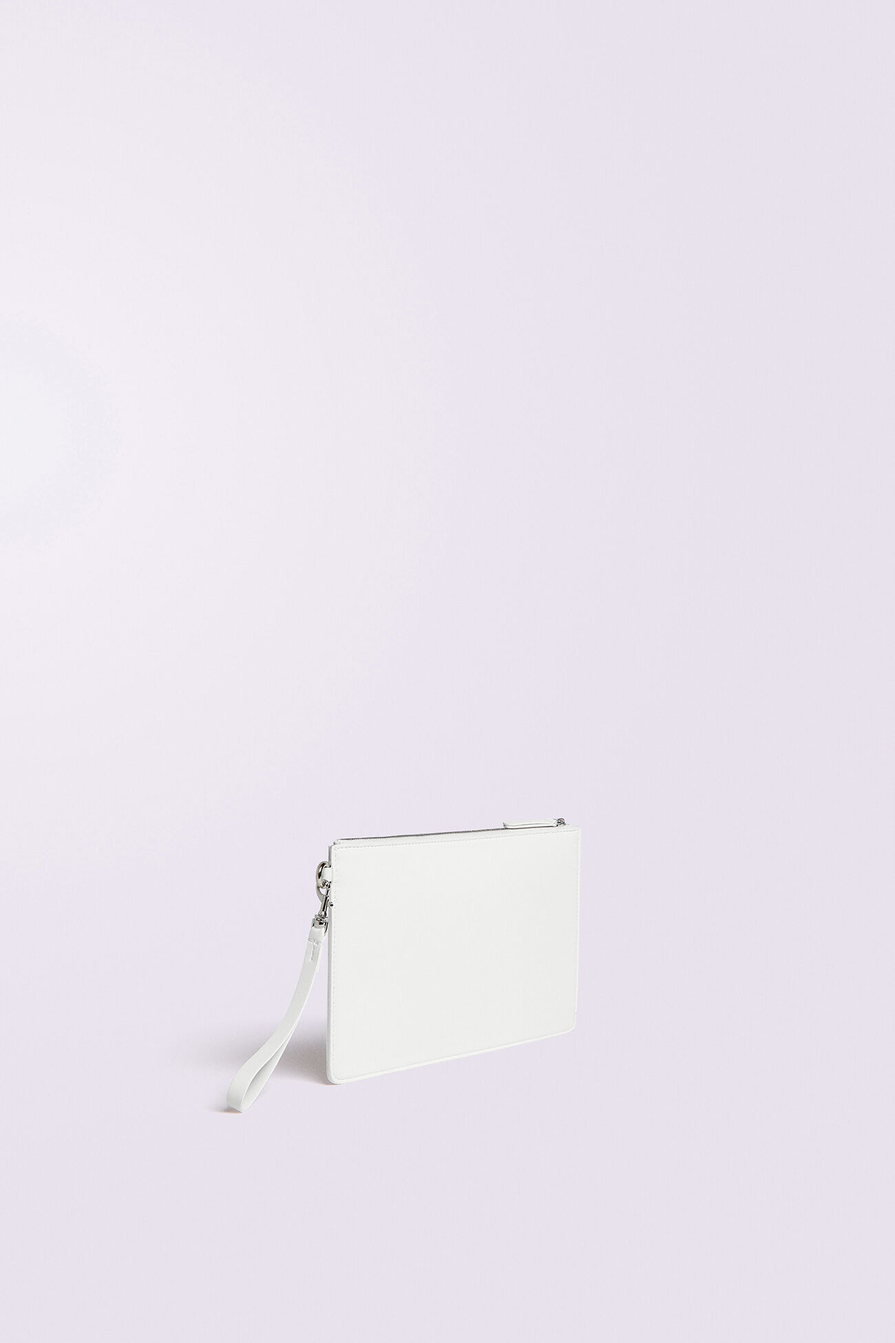 Banana Sound Print Pouch White