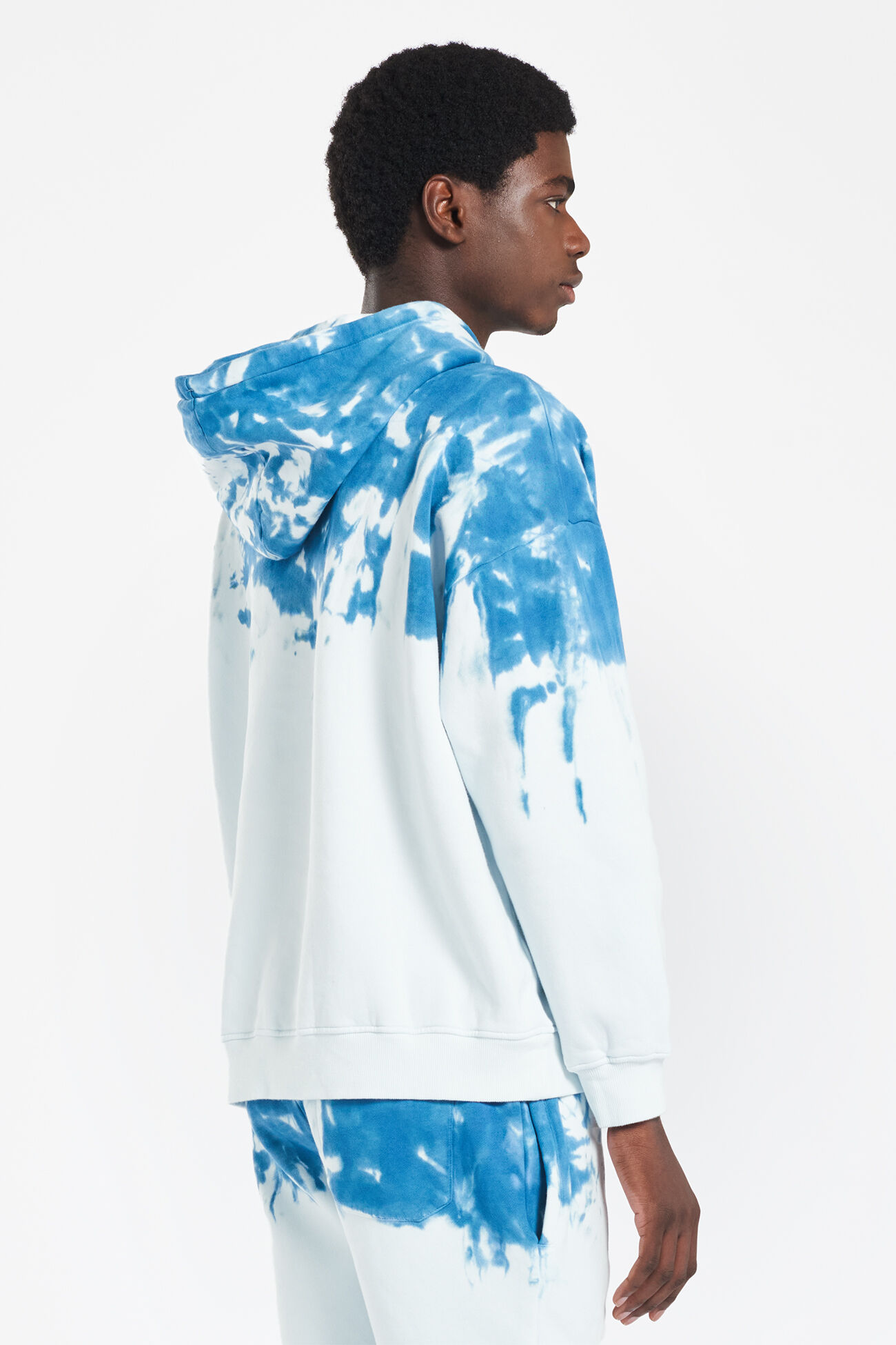 Ombre Angels Hoodie Blue