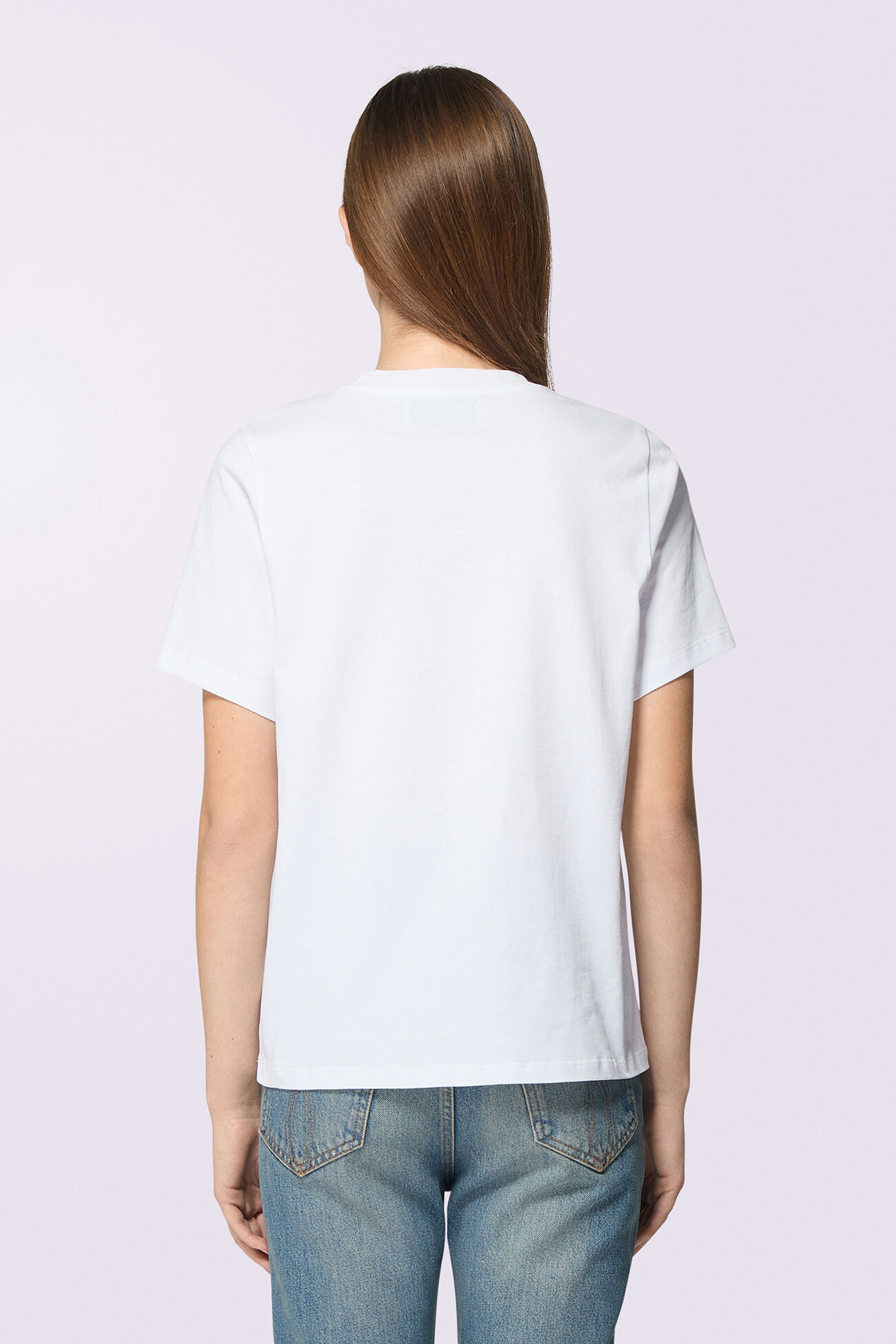 Cursive Logo T-Shirt White
