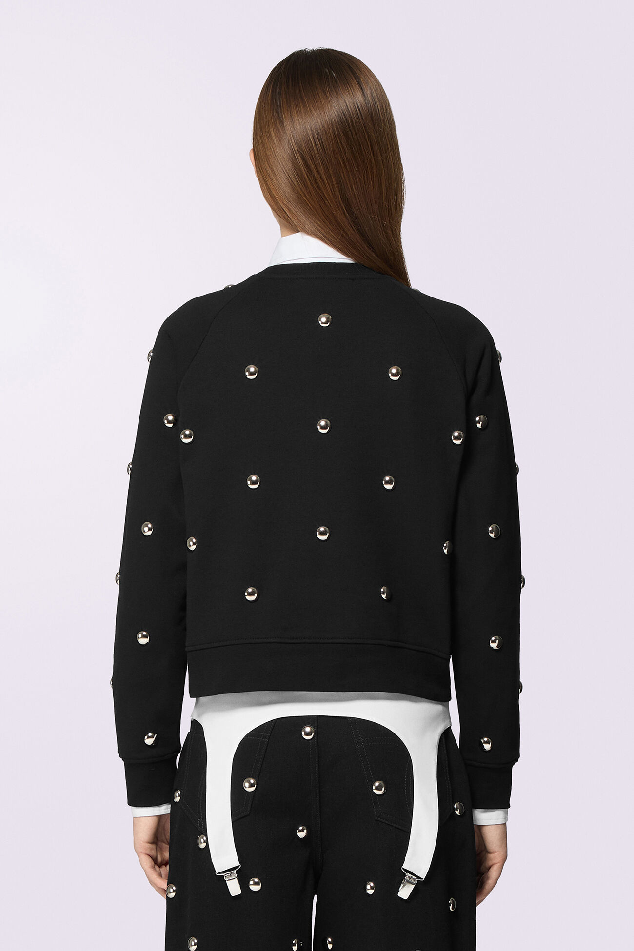 Stud Sweatshirt Black