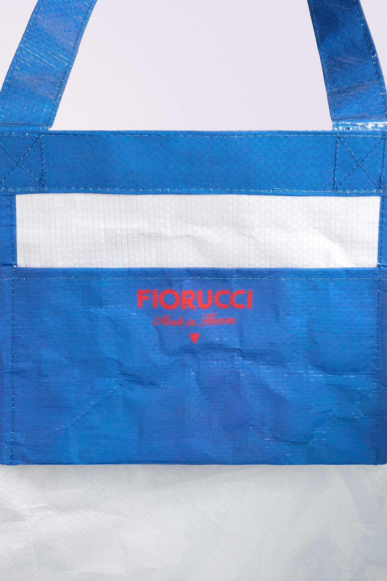 Winter Waterskiing Maxi Tote Bag Blue