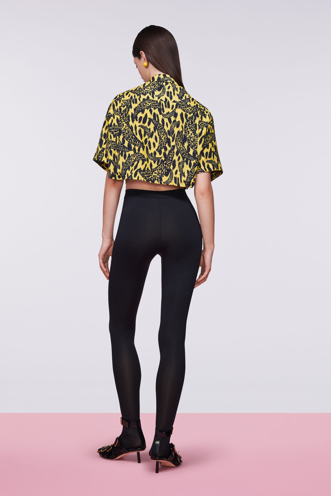 Footed Leggings Black