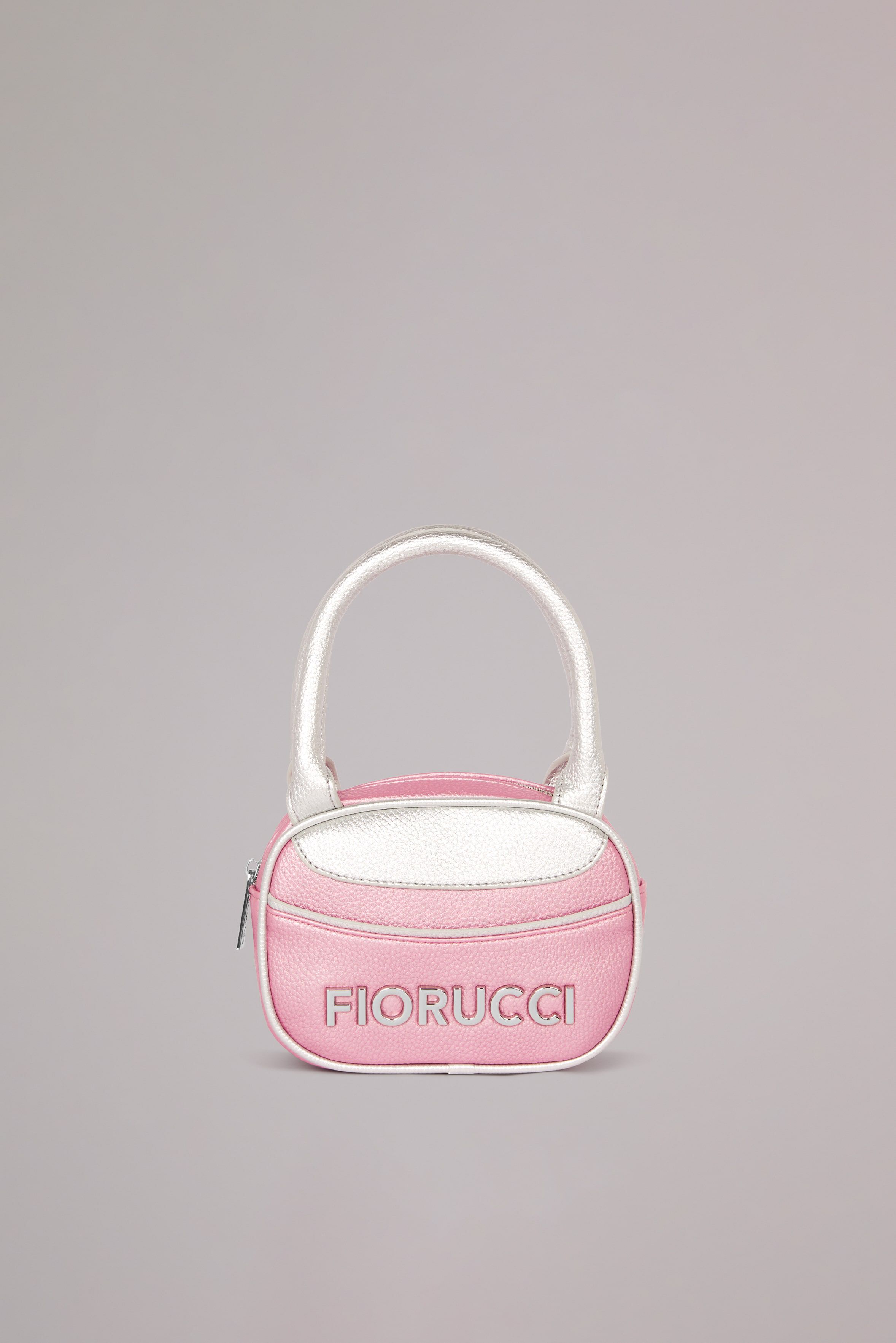 Logo Mini Bowling Bag Pink