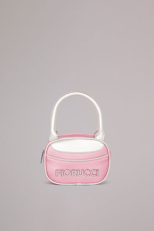 Logo Mini Bowling Bag Pink