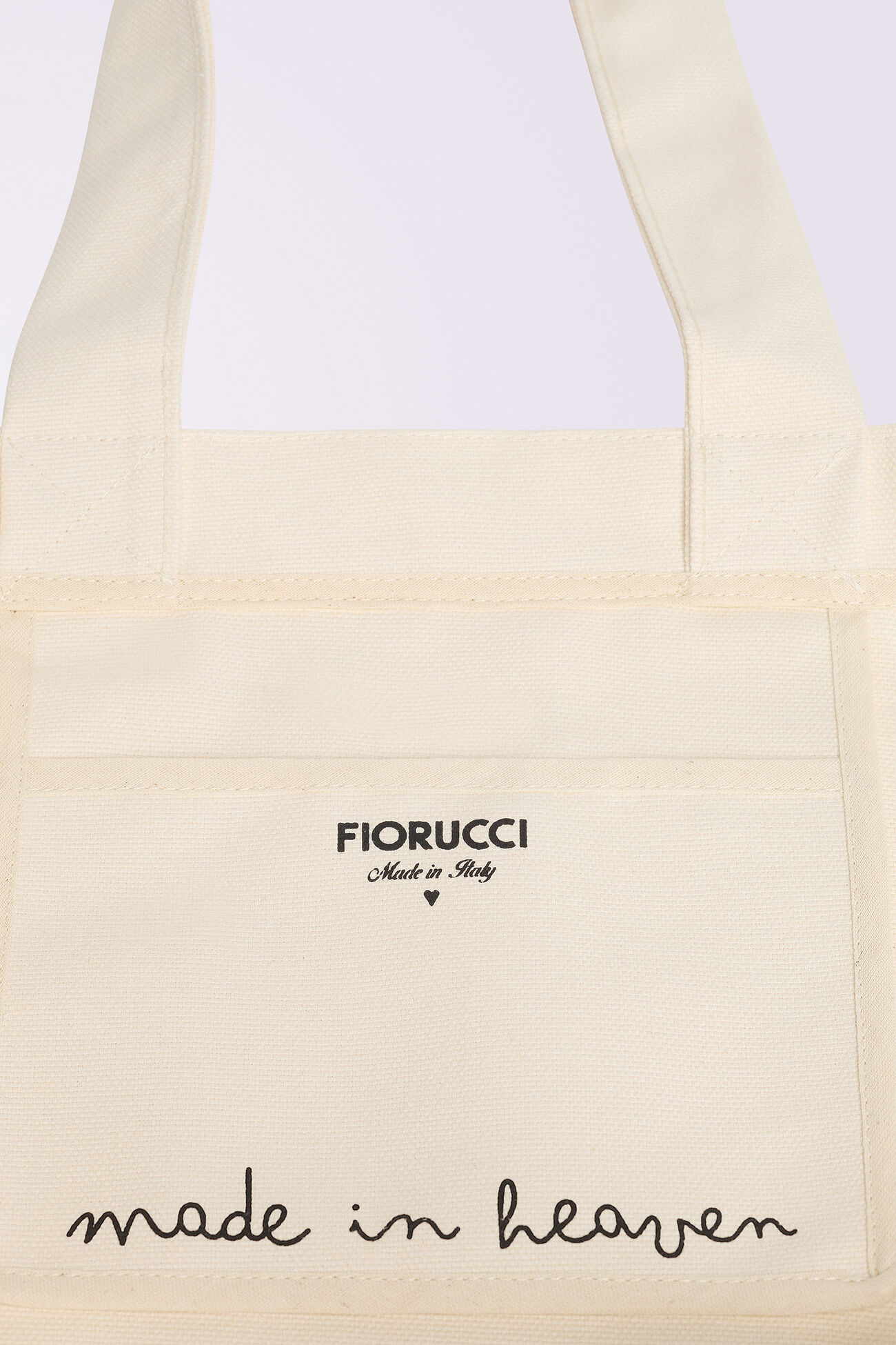Lollipop Graphic Tote Bag Off White