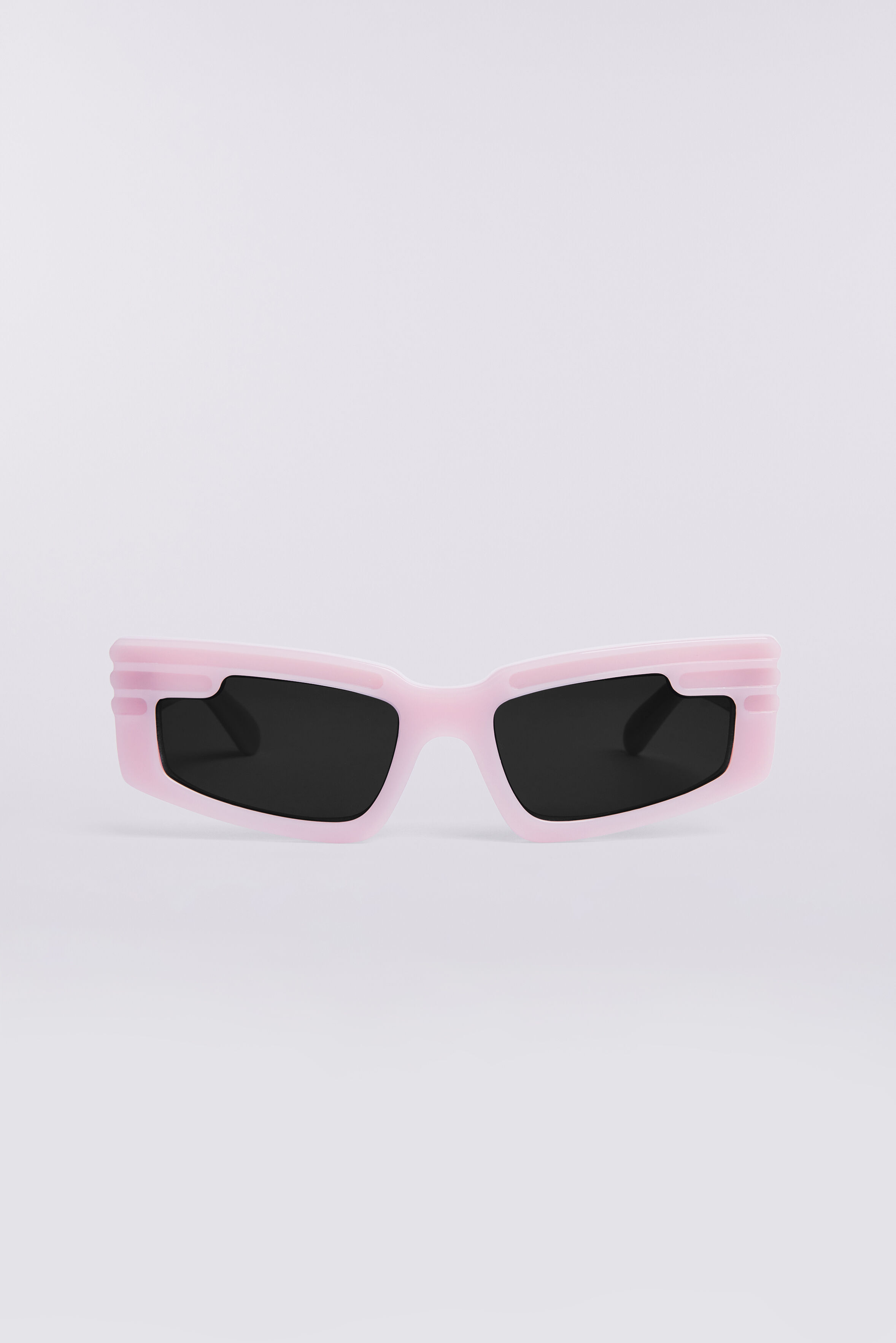 Rectangular Wing Sunglasses Pink