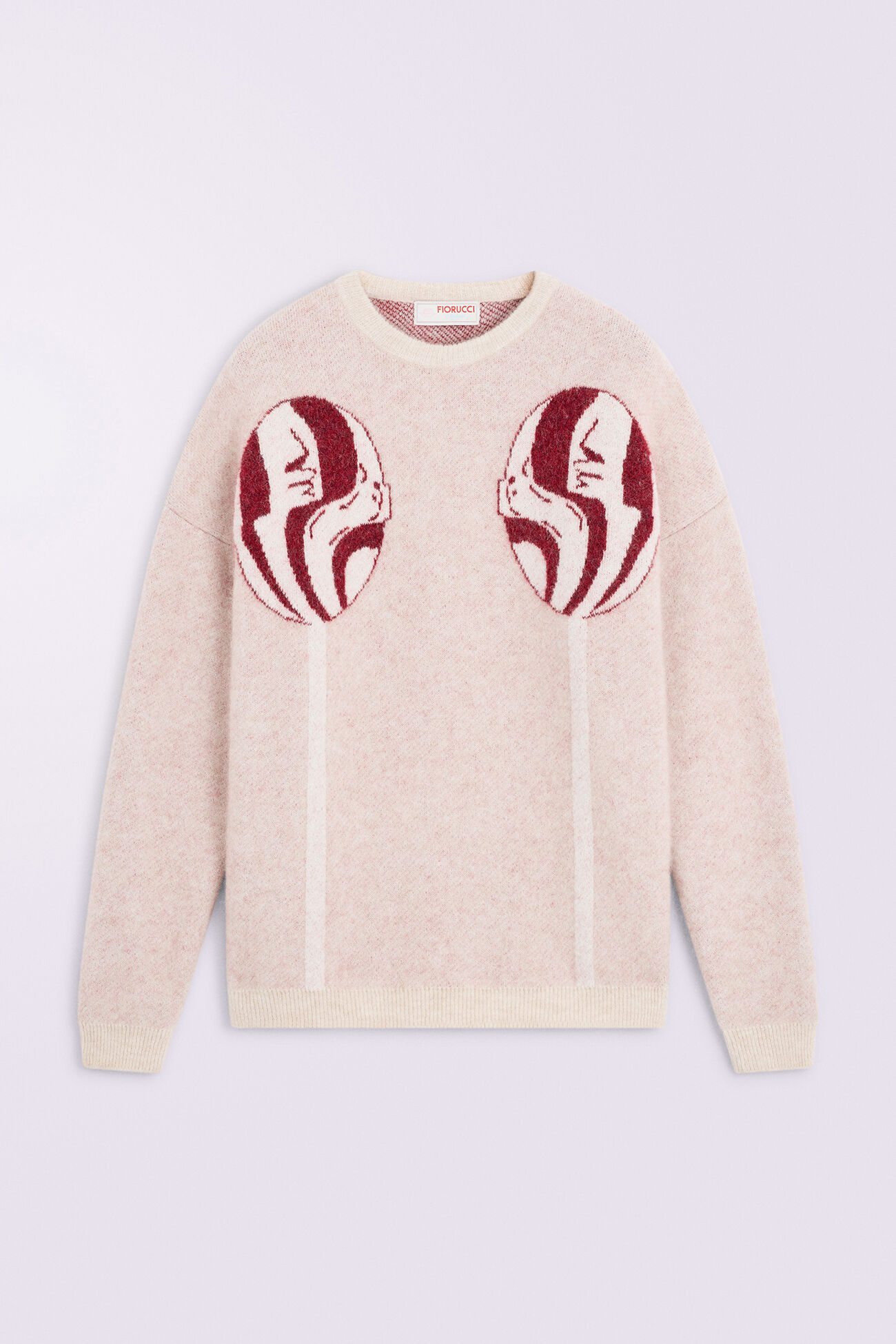 Unisex Lollipop Knit Jumper Cream