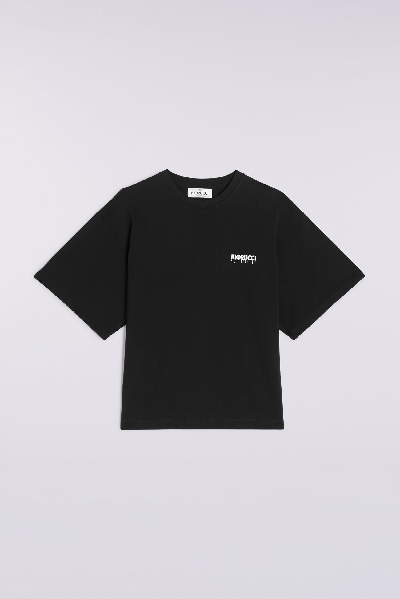 Melted Logo T-Shirt Black