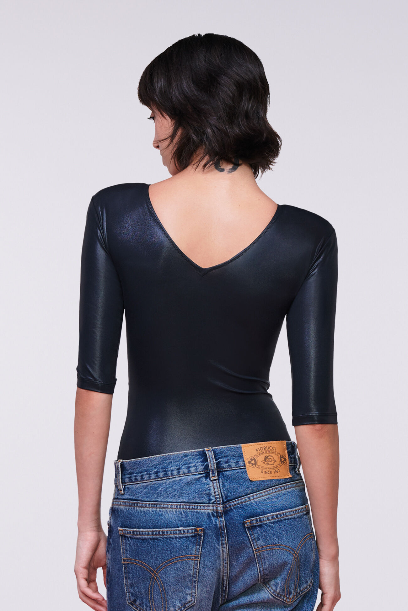 Padded Bodysuit Black