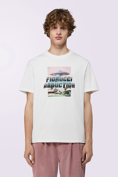 Abduction Regular T-Shirt Cream