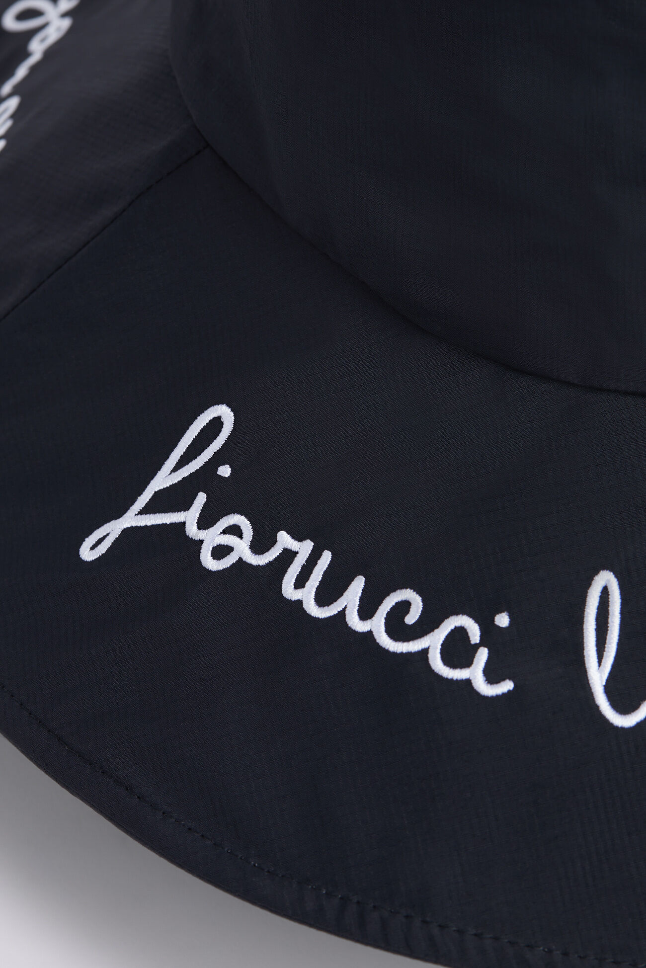Embroidered Bucket Hat Black