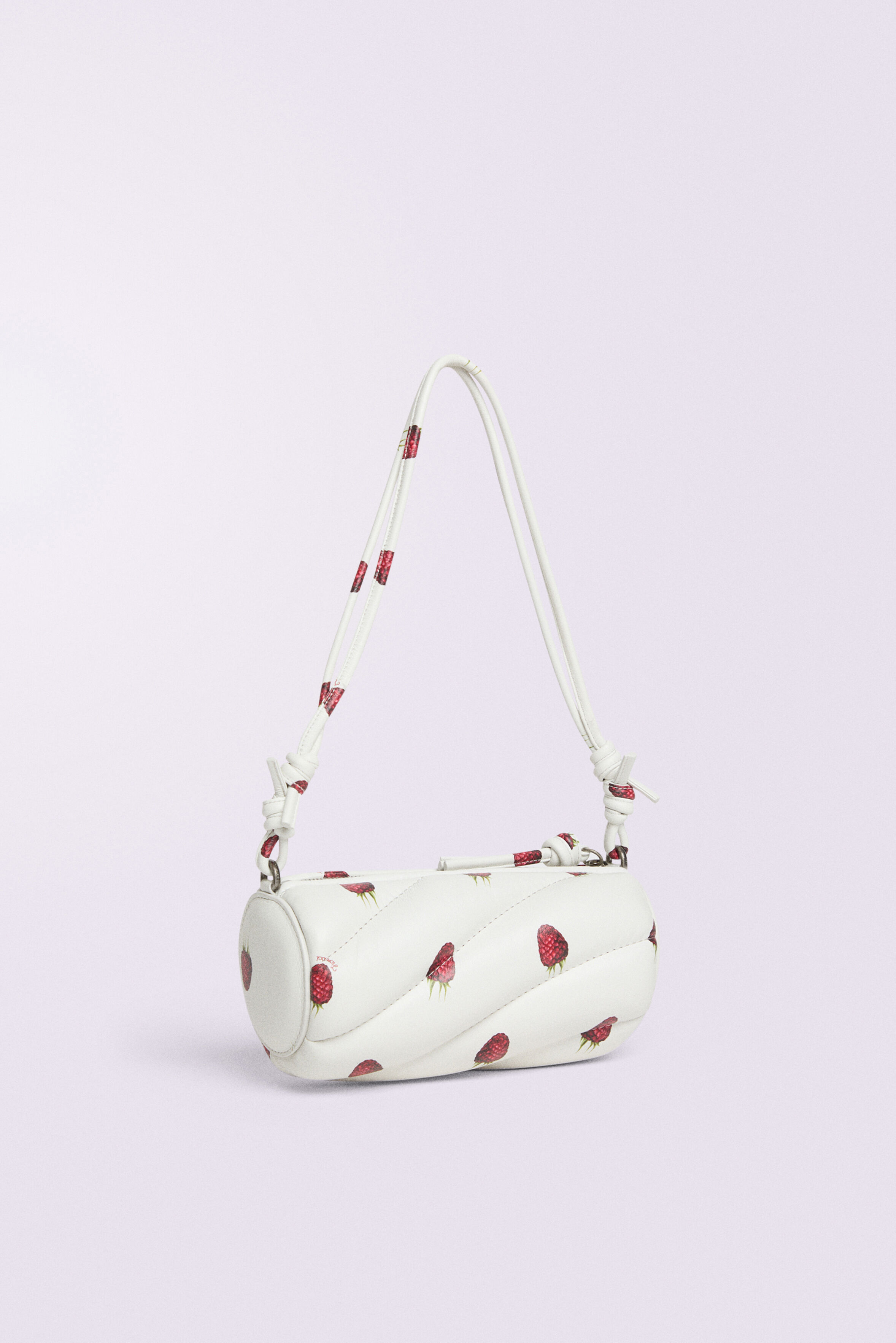 Mella Leather Mini Bag White