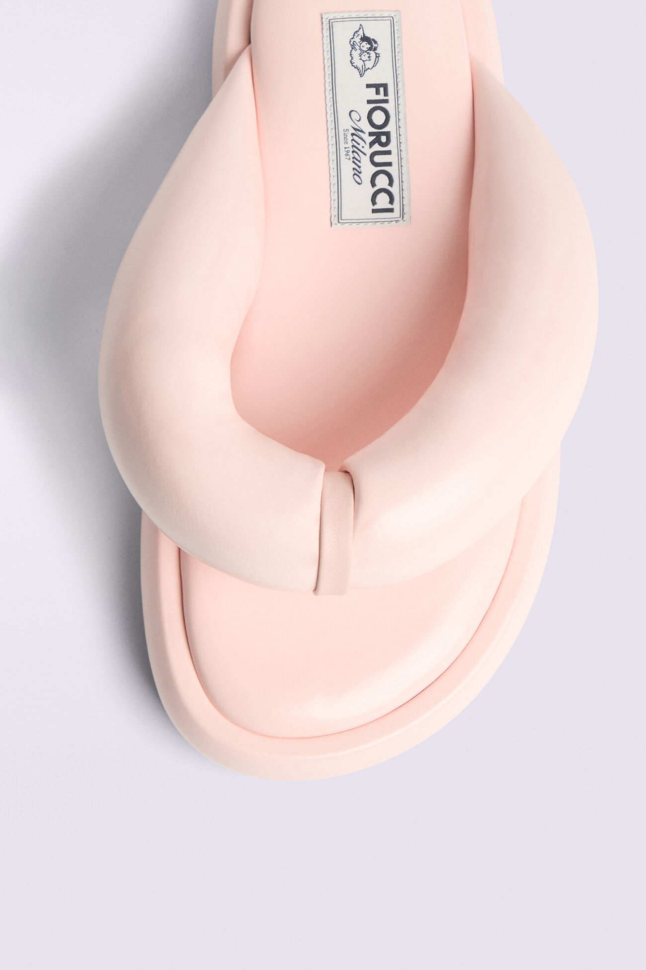Vinyl Fluff Flops Pink