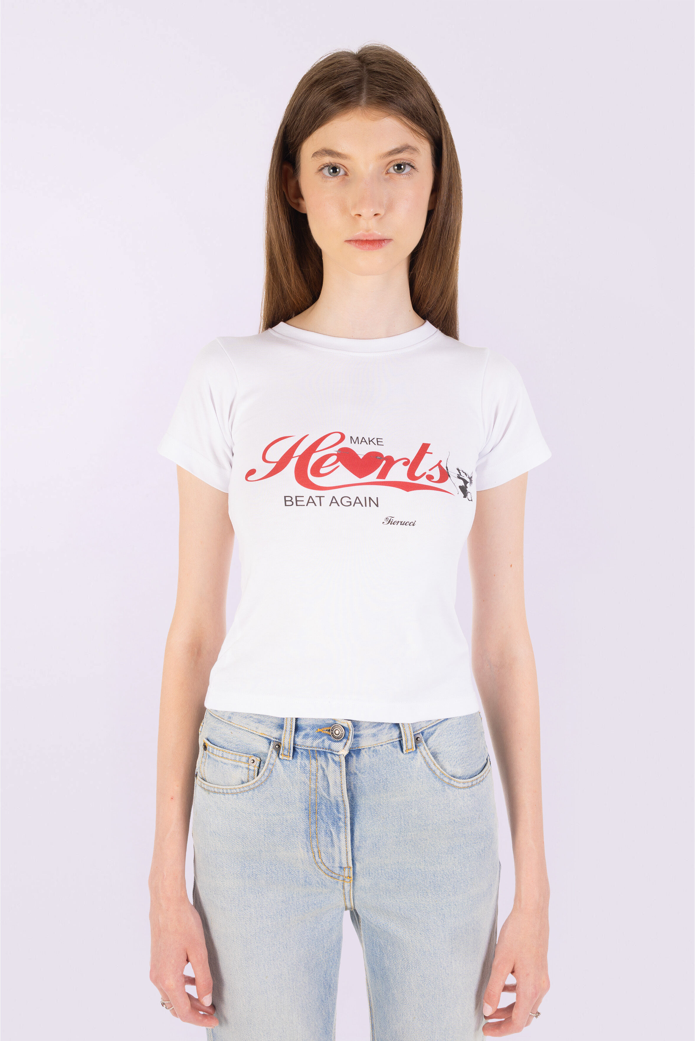 Make Hearts Beat Again Baby T-Shirt White