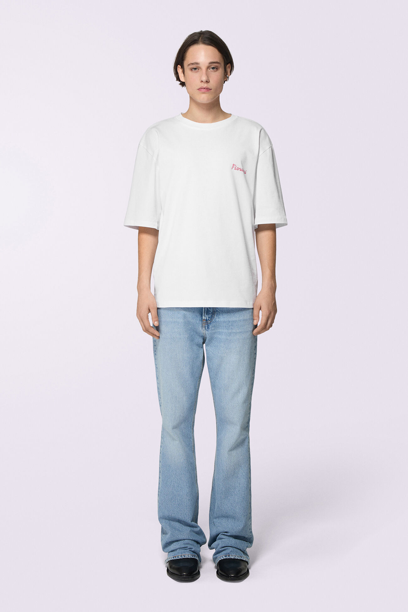 Unisex Candy Logo T-Shirt White