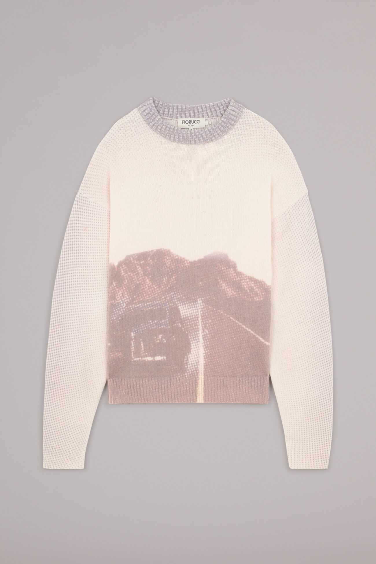 Unisex On the Road Knit Jumper Cream