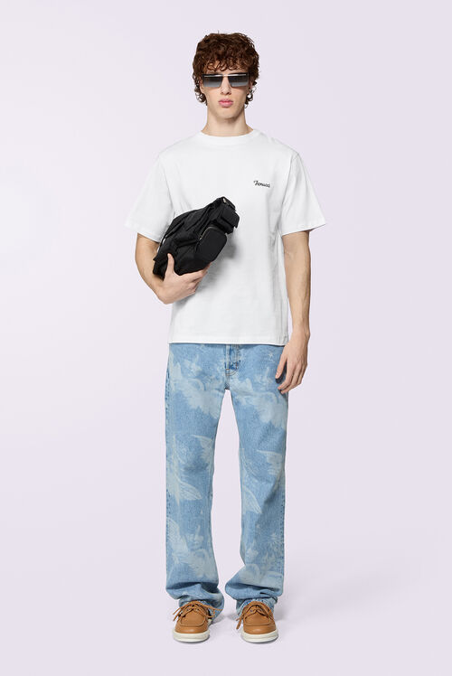 Angels Straight Fit Jeans Mid Blue