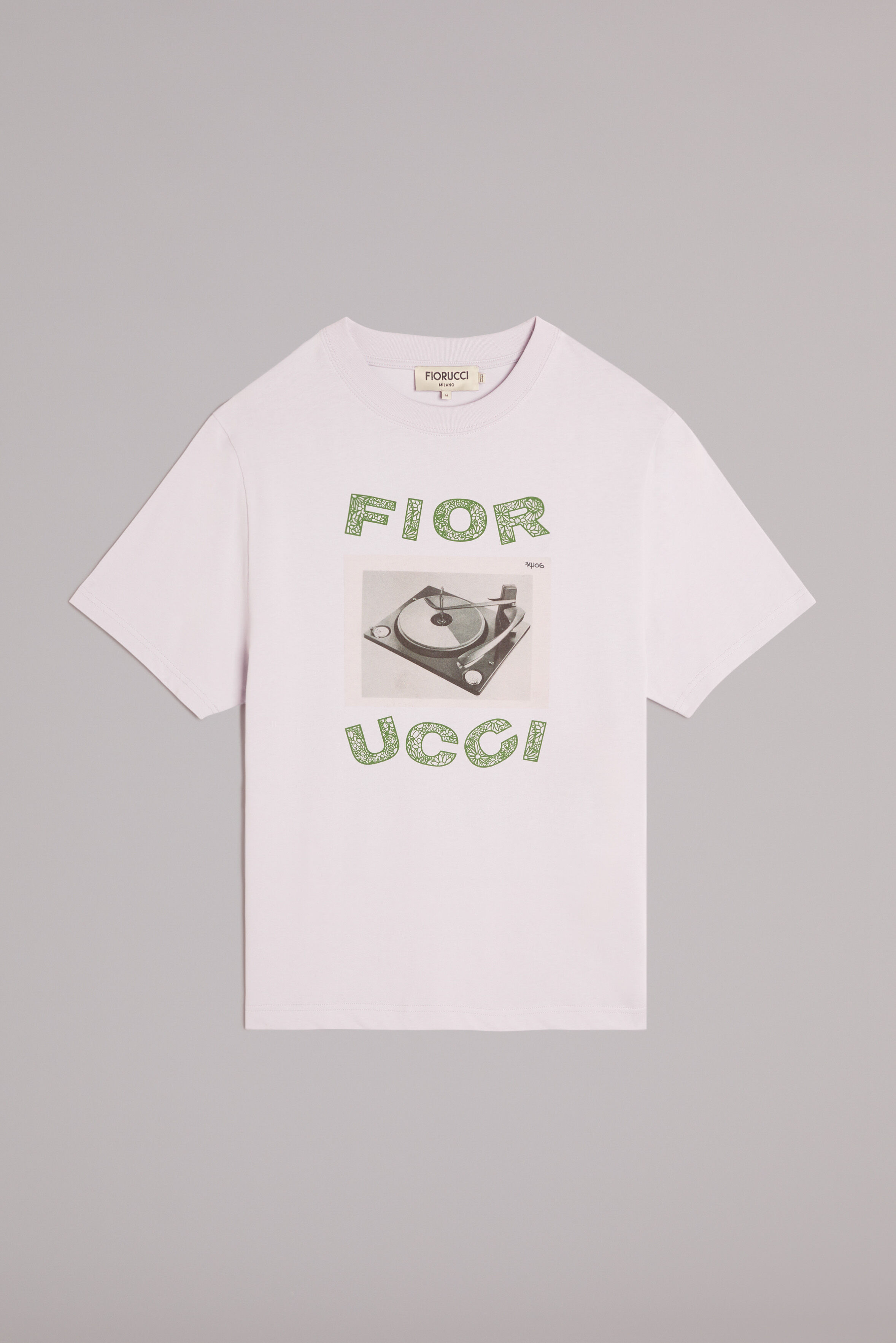 Record Player T-Shirt Lavender