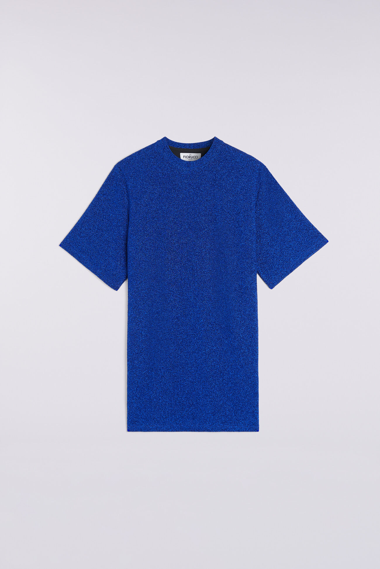 Sparkly Mini T-Dress Blue