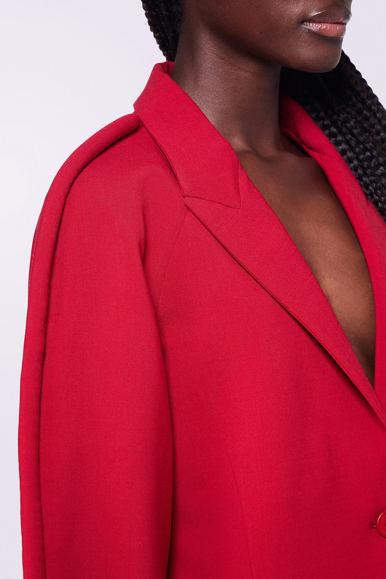 Puff Blazer Red