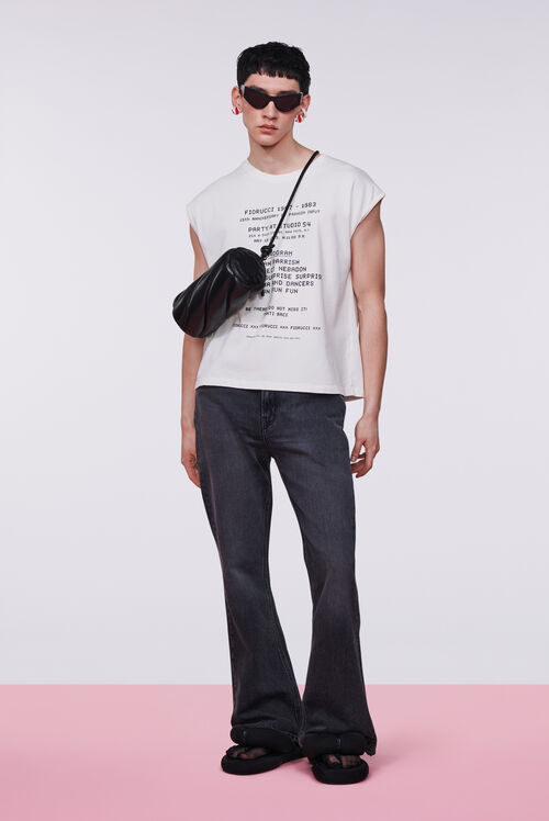 Invitation Graphic Tank Top White