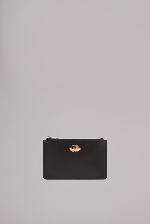 Icon Angels Plaque Pouch Black