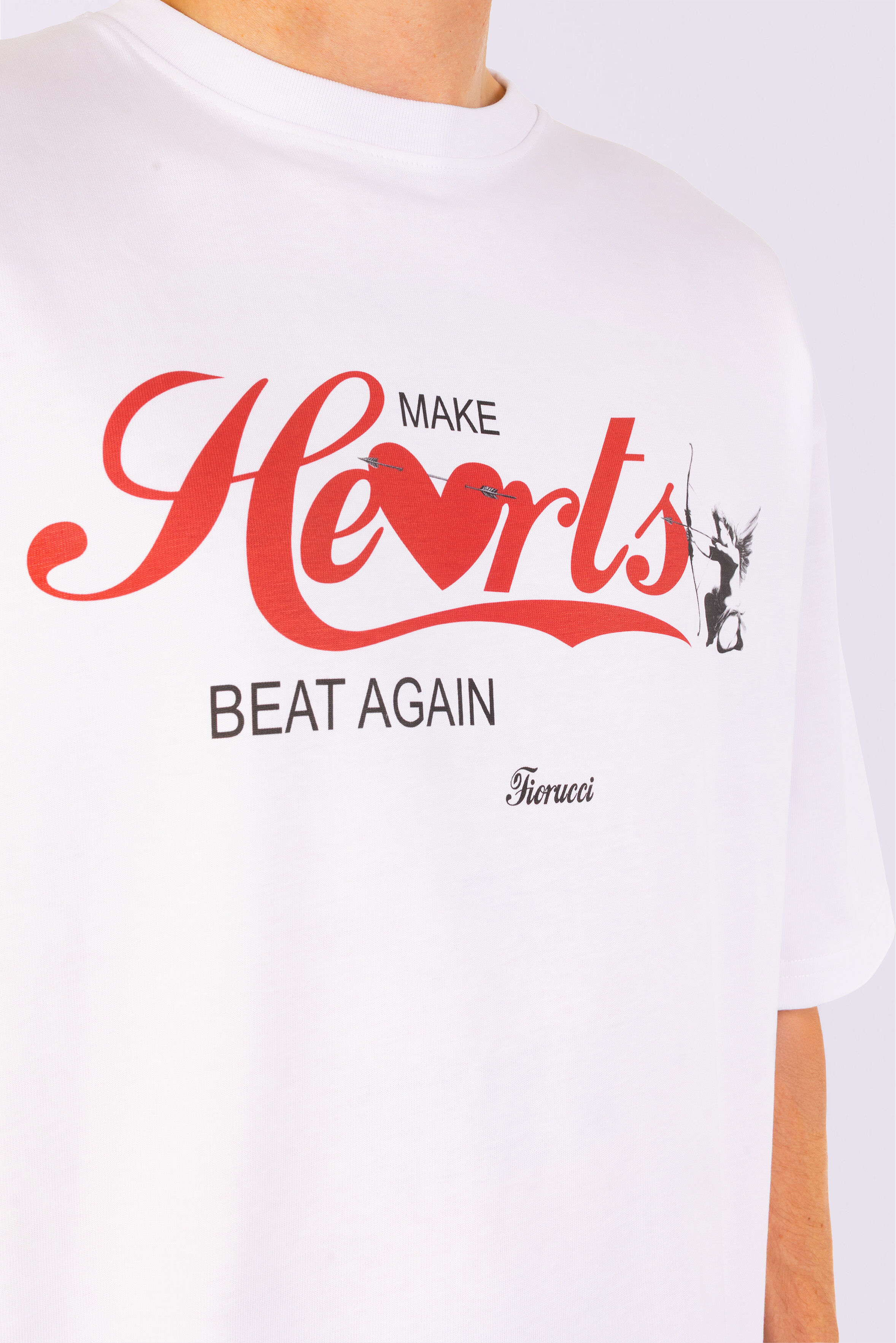 Make Hearts Beat Again T-Shirt White