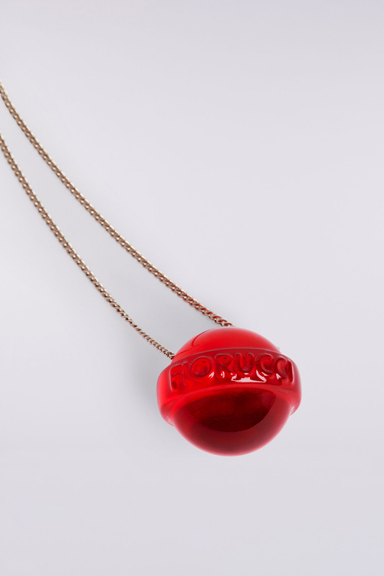 Lollipop Necklace Red