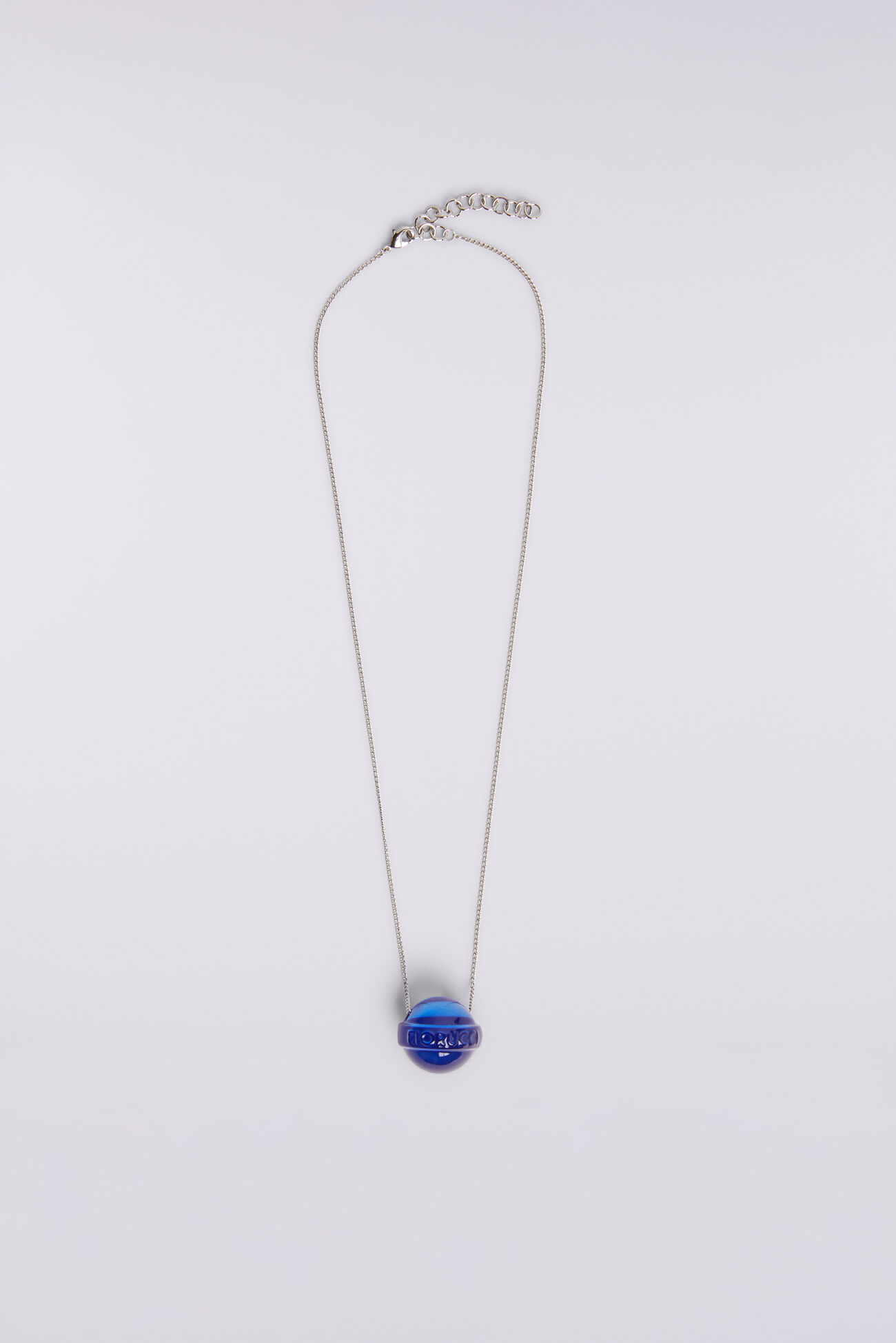 Lollipop Necklace Blue