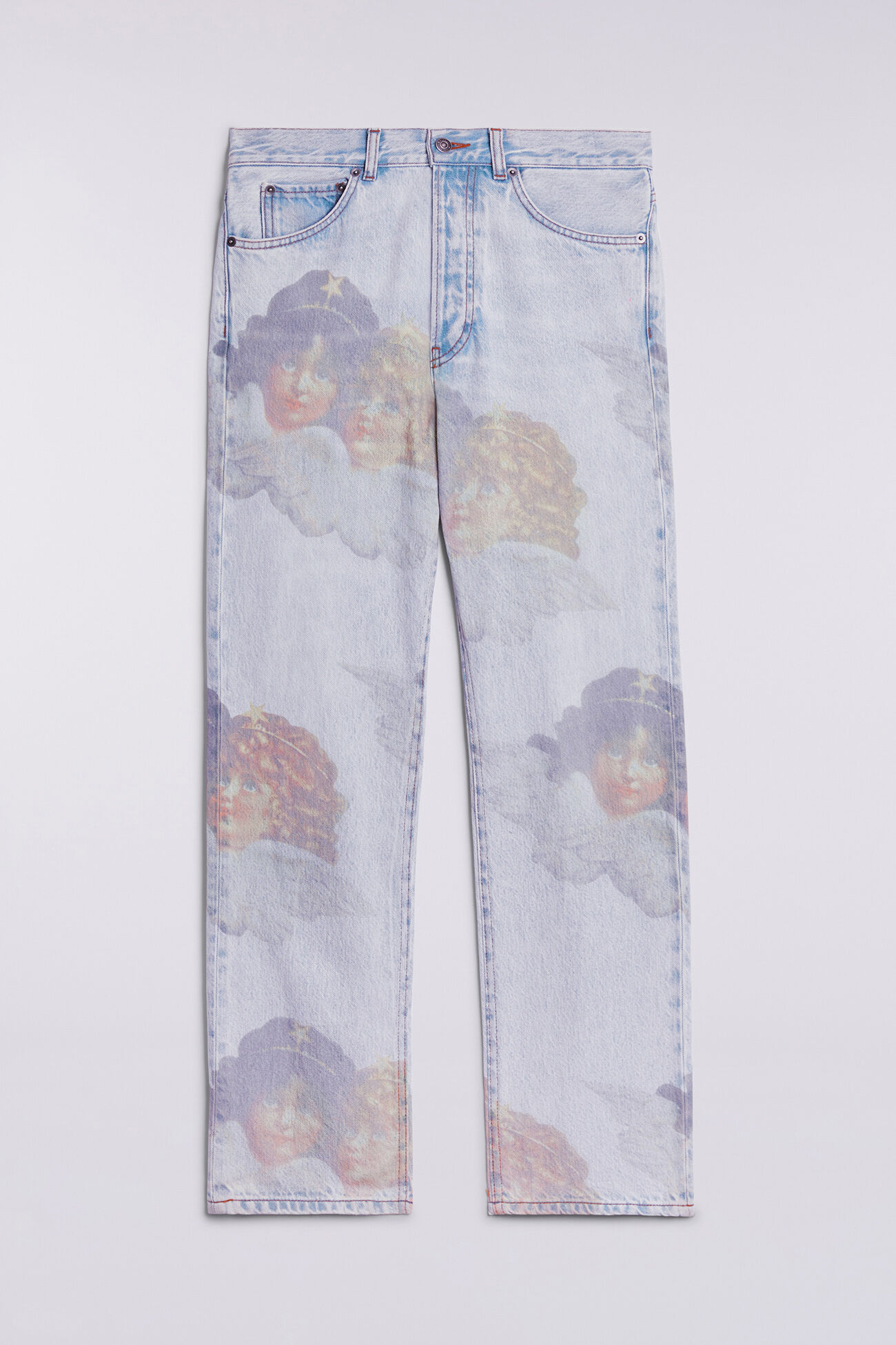 Angels Regular Fit Jeans Bleach Blue