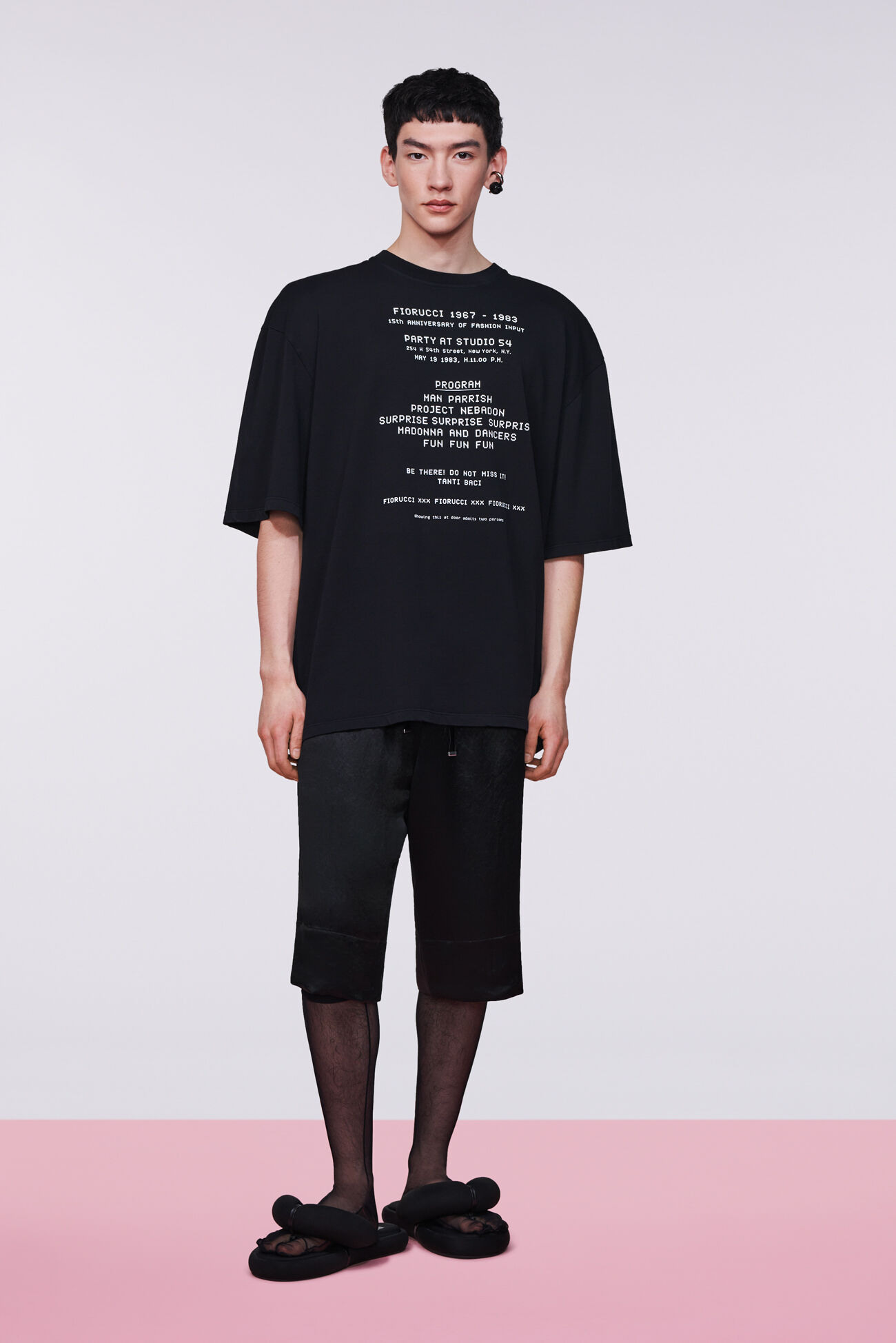 Unisex Invitation Graphic T-Shirt Black