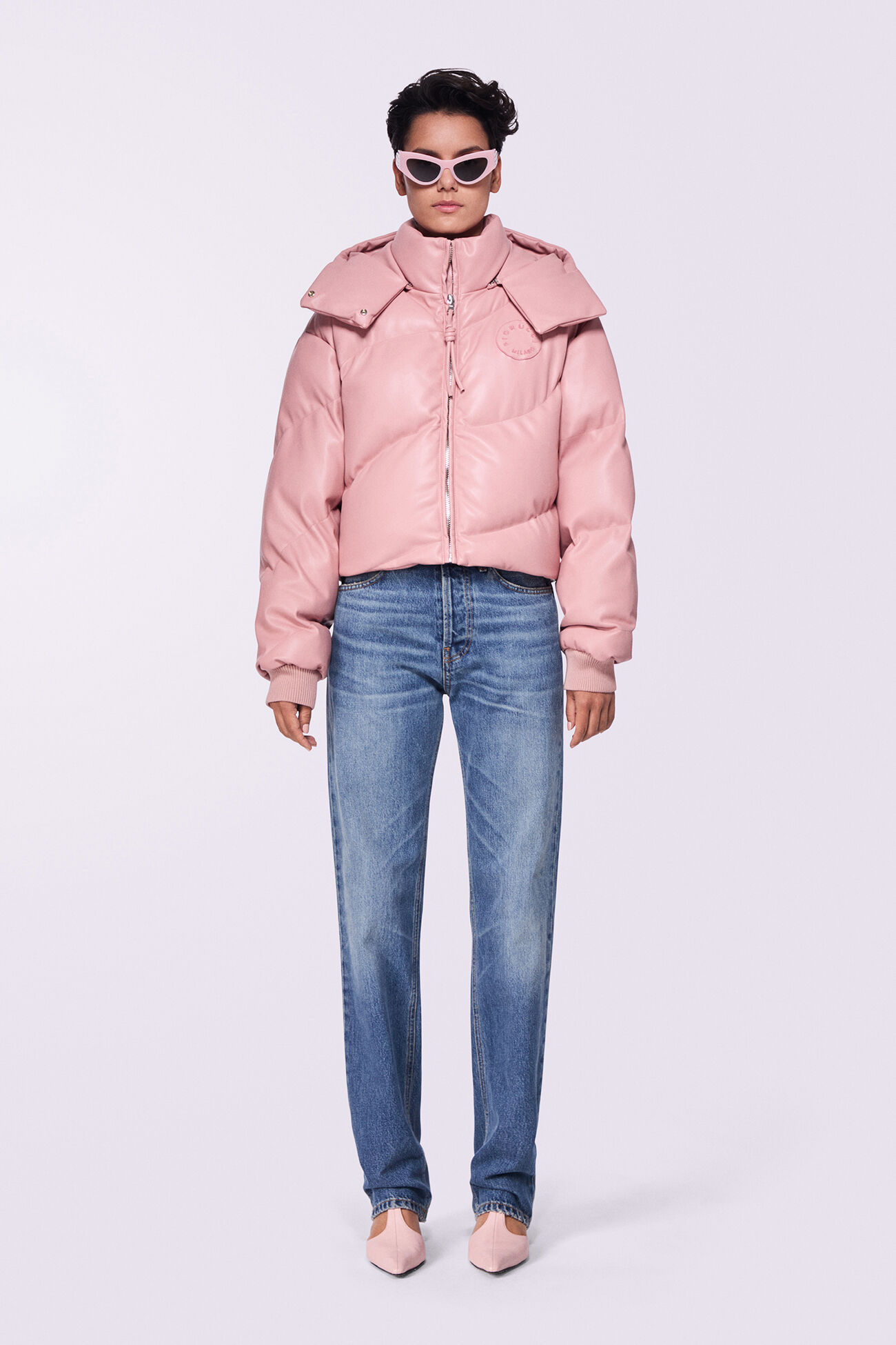Mella Puffer Jacket Pink