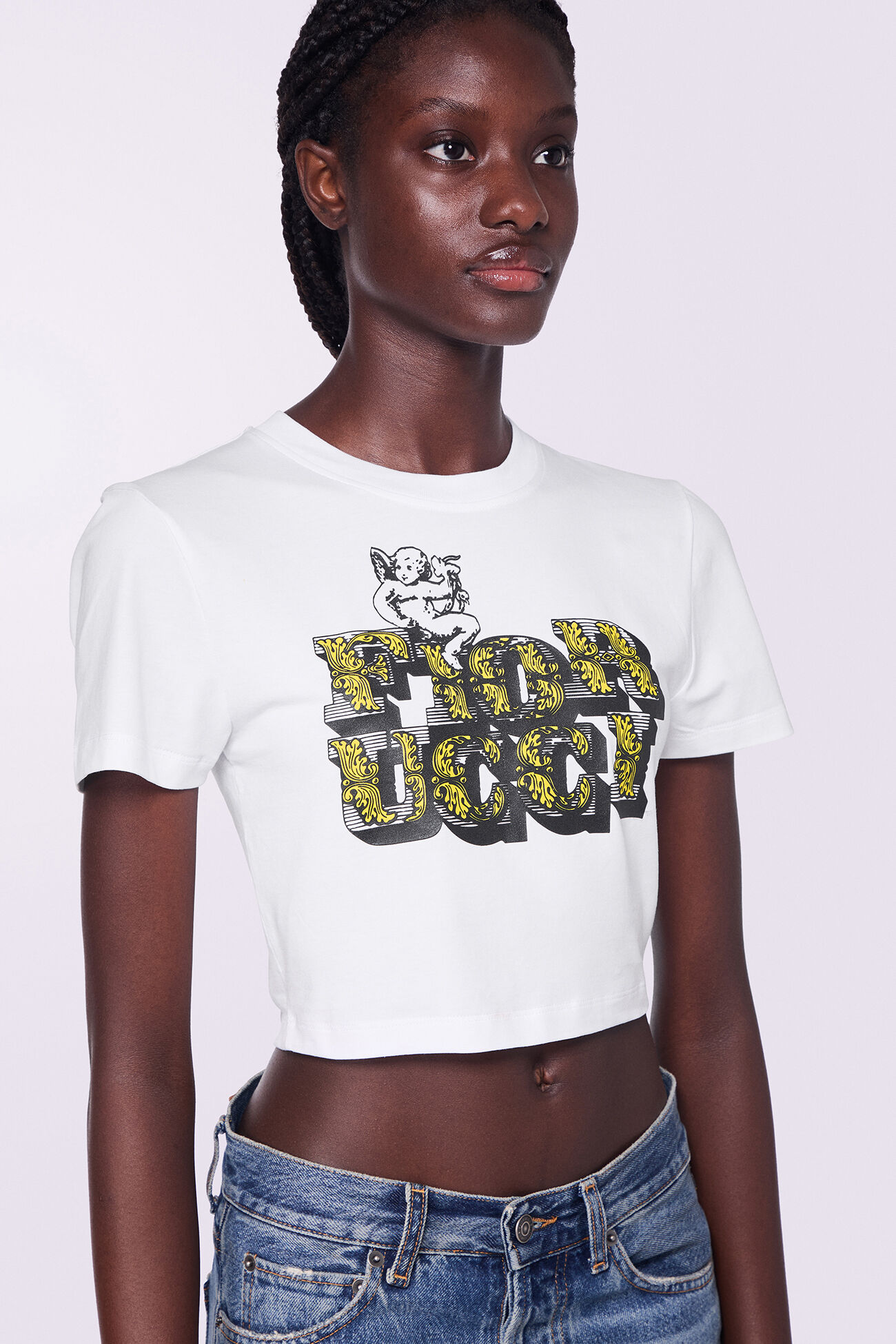Rococo Logo Baby T-Shirt White