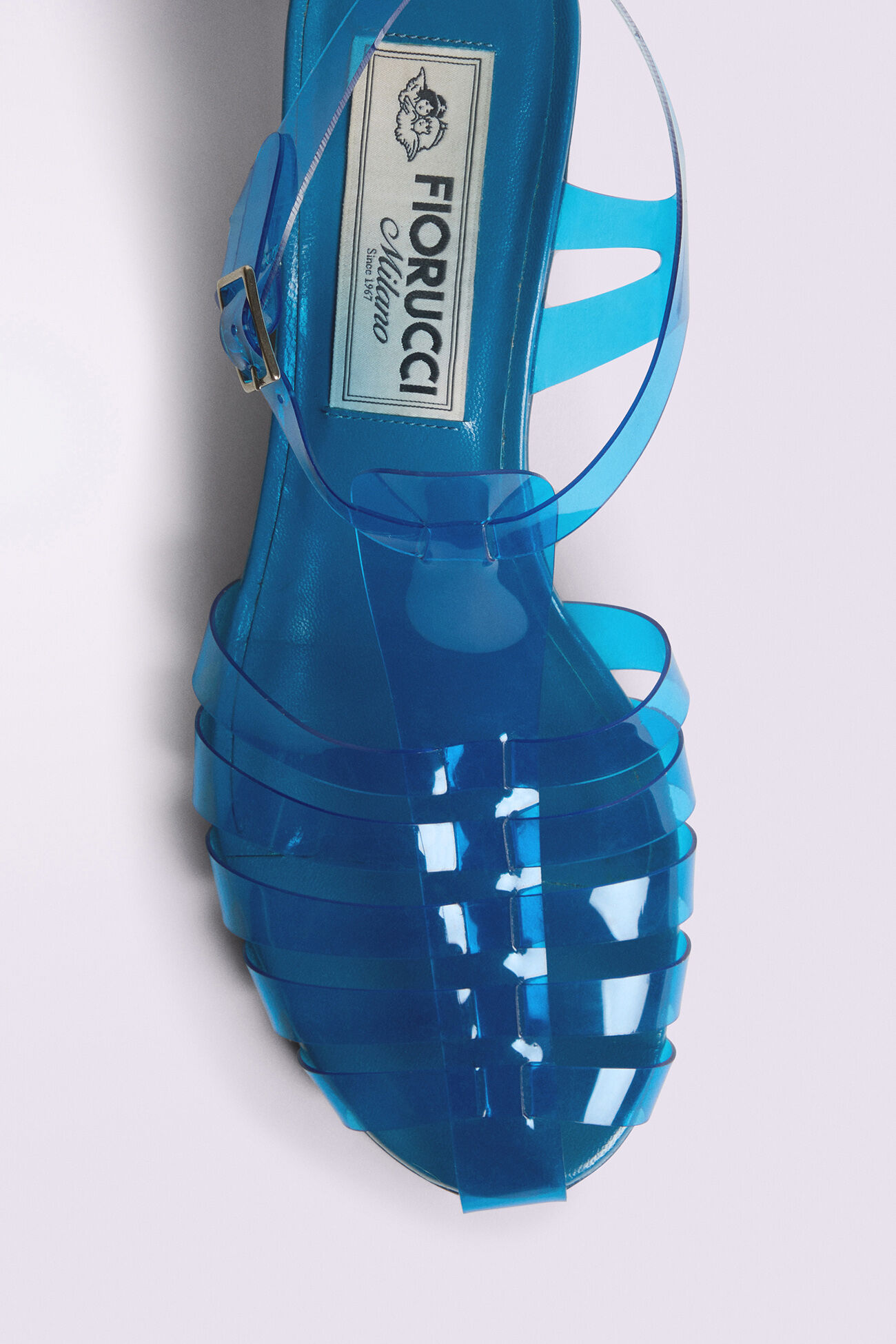Jelly Kitten Heels Blue