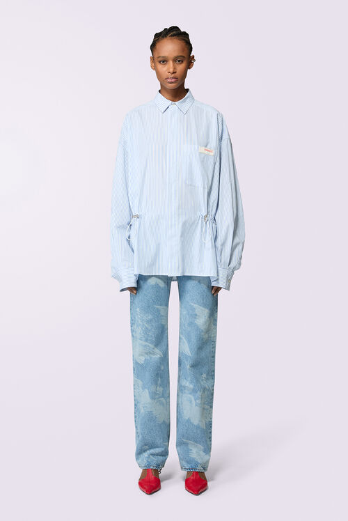 Angels Straight Fit Jeans Light Blue