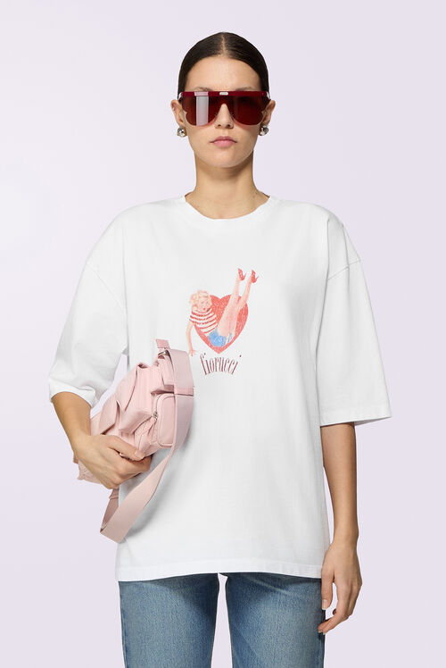 Pin Up Lover T-Shirt White