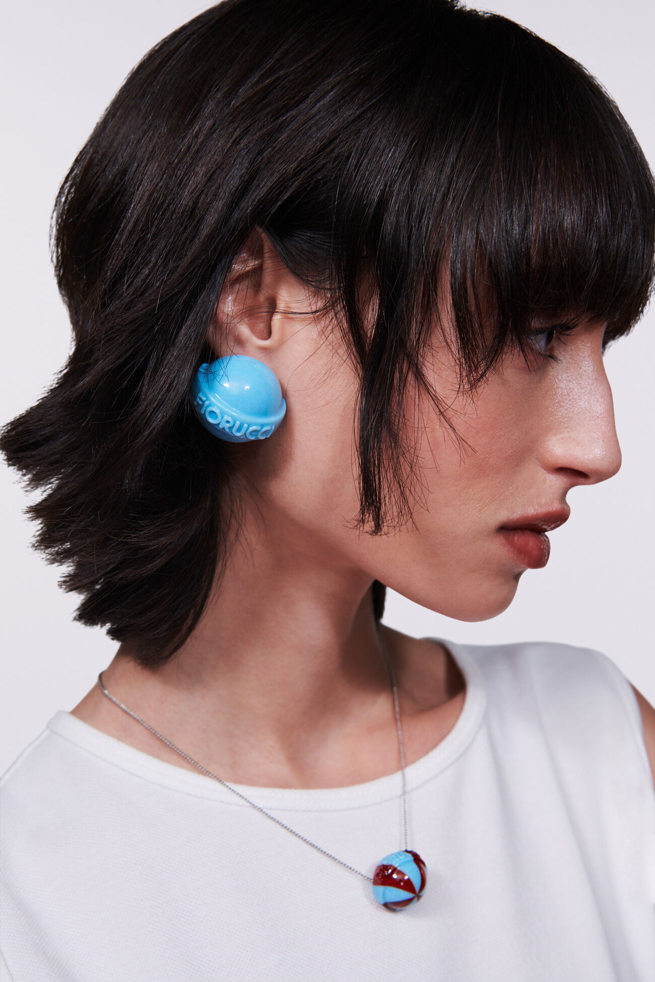 Lollipop Earrings Blue