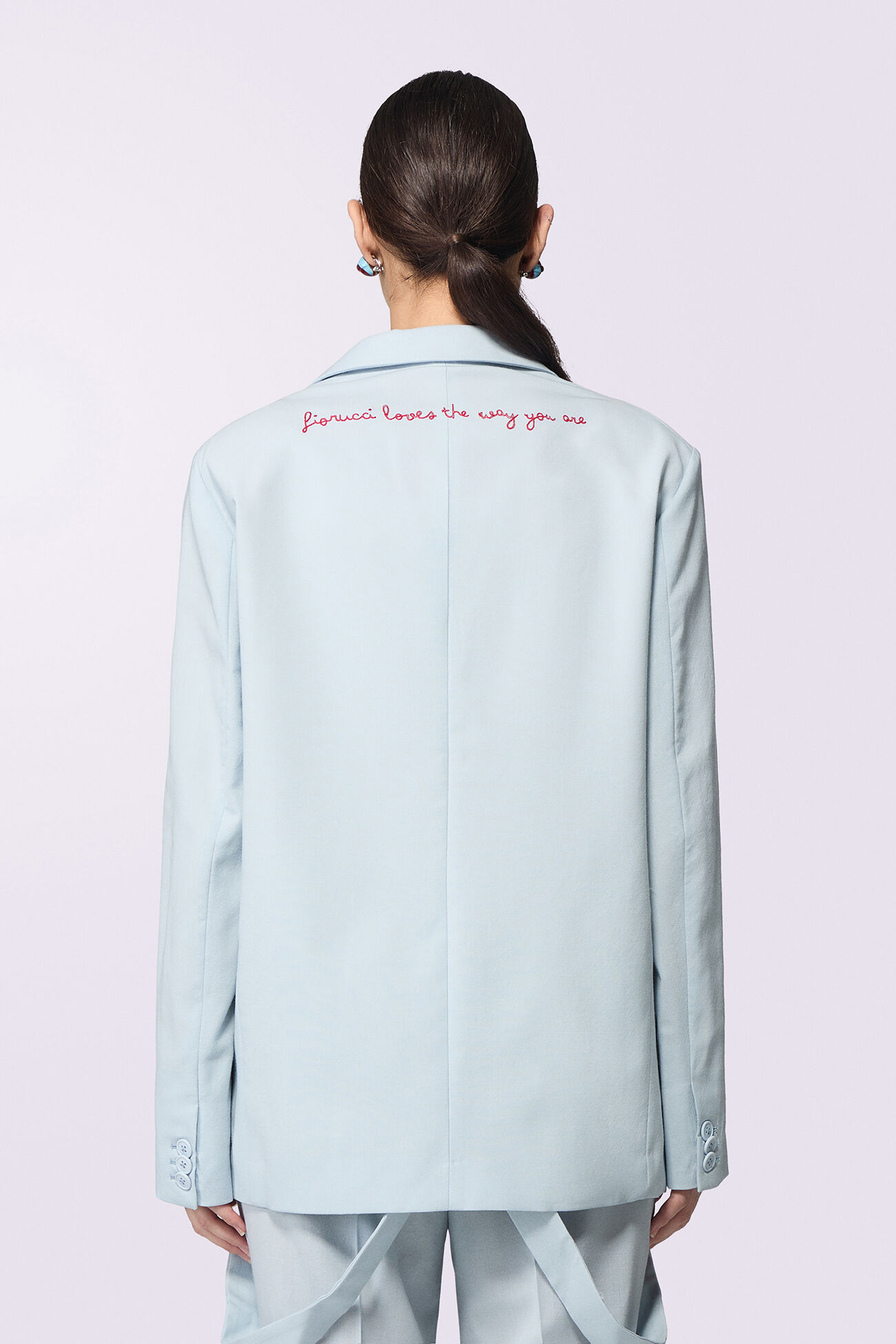 Double Breasted Blazer Blue