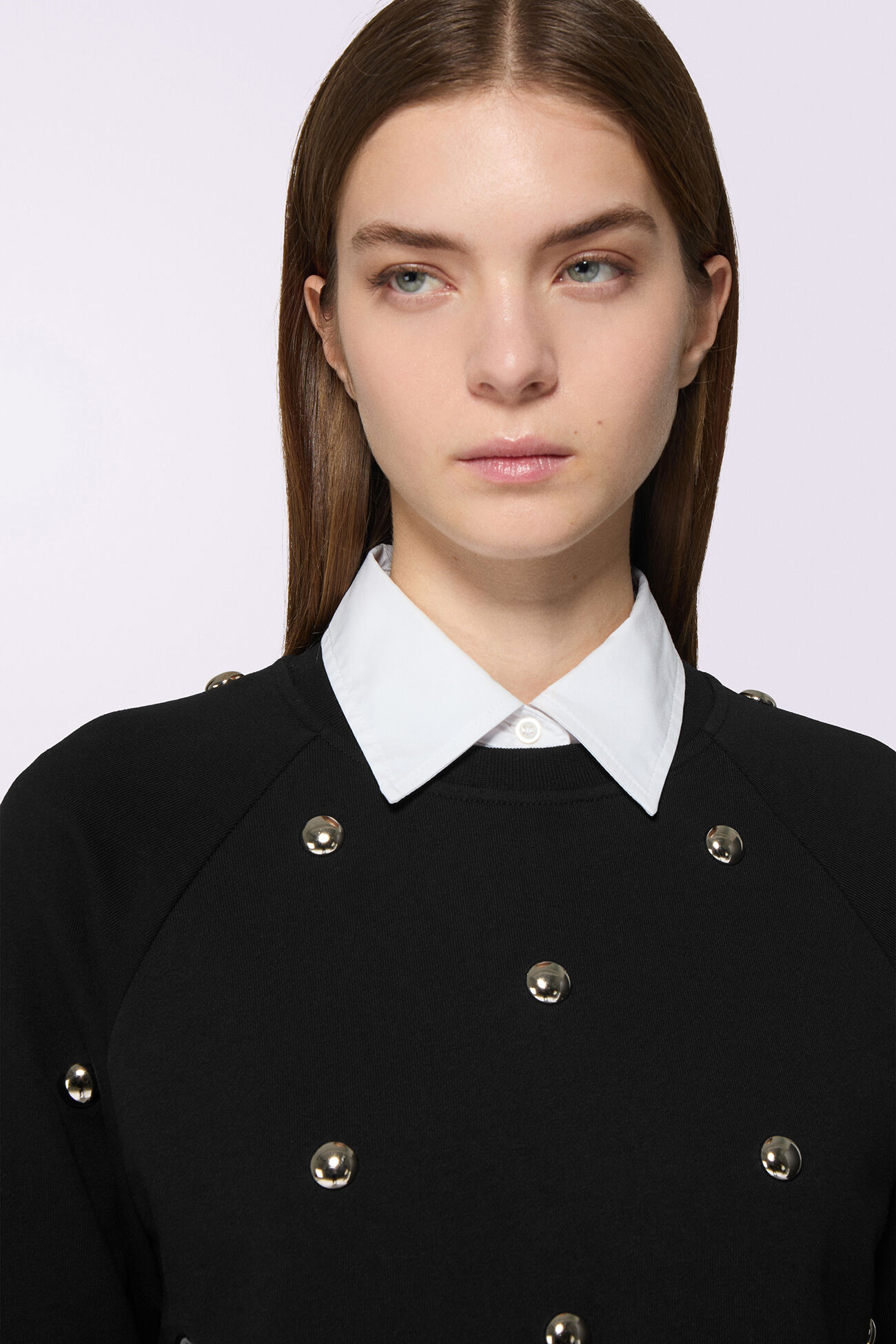 Stud Sweatshirt Black