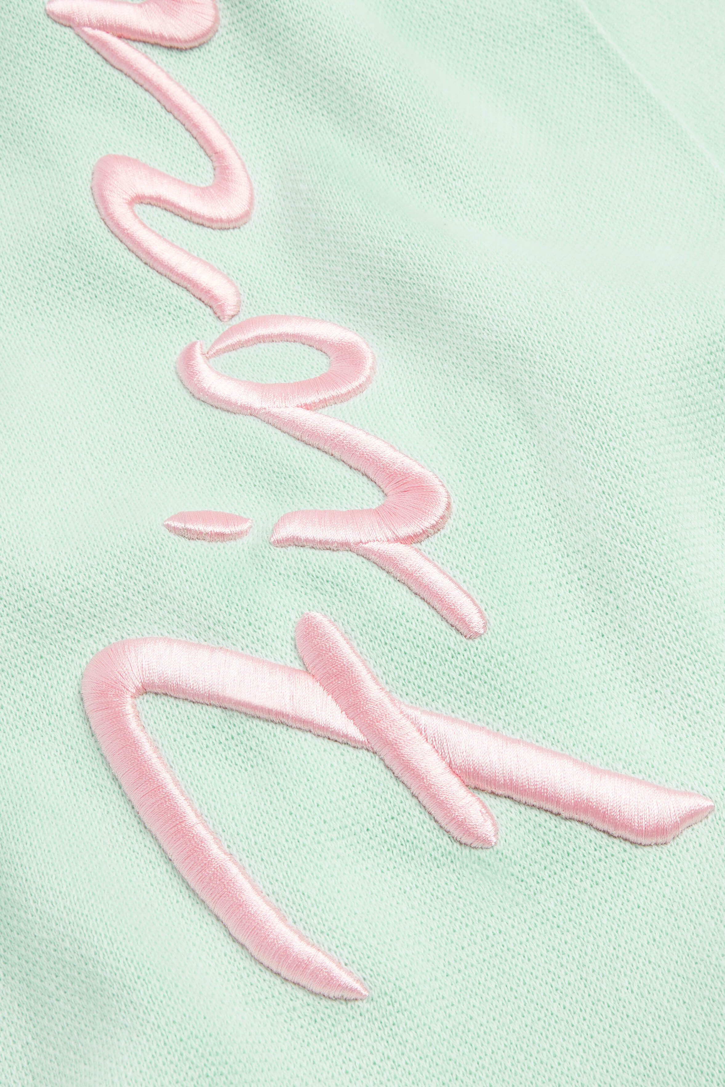 Squiggle Logo Scarf Green