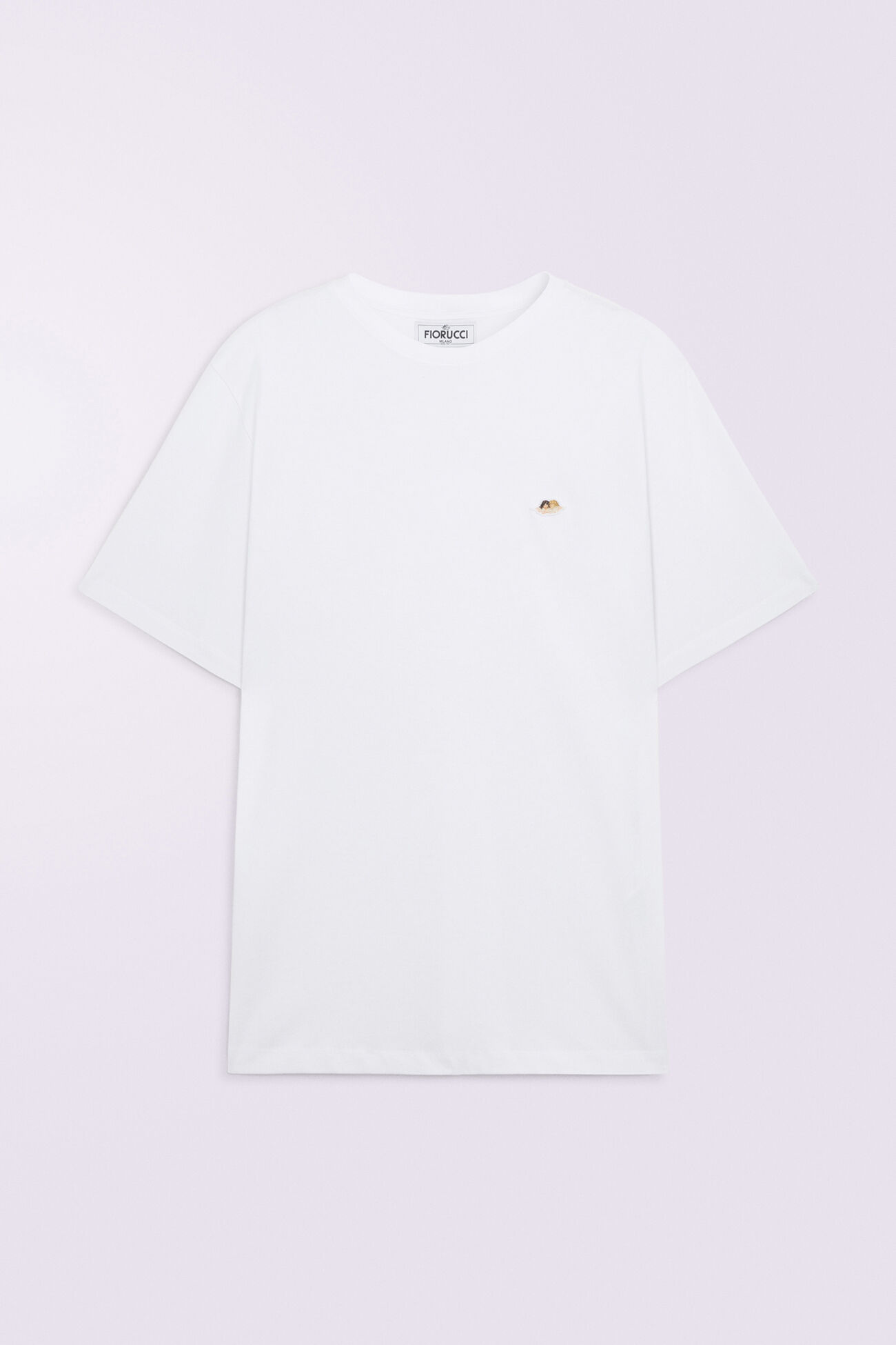 Unisex Angels Patch T-Shirt White