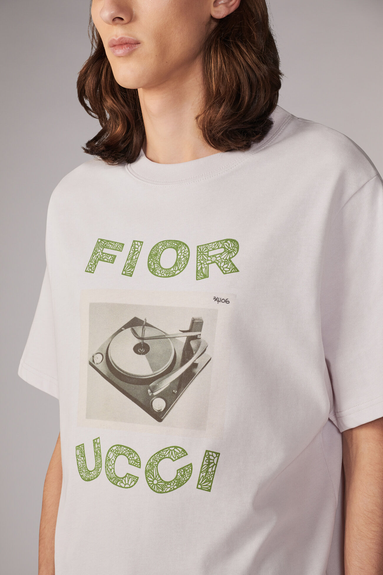 Record Player T-Shirt Lavender