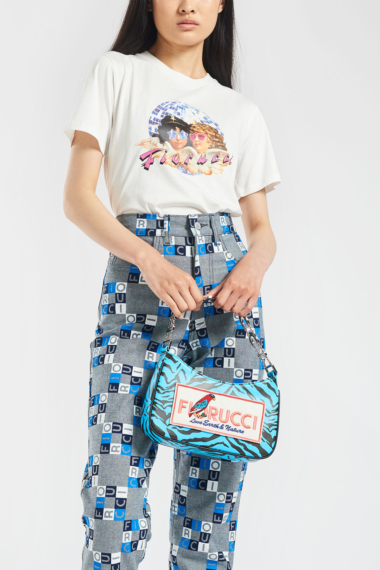 Love Earth & Nature Shoulder Bag Blue