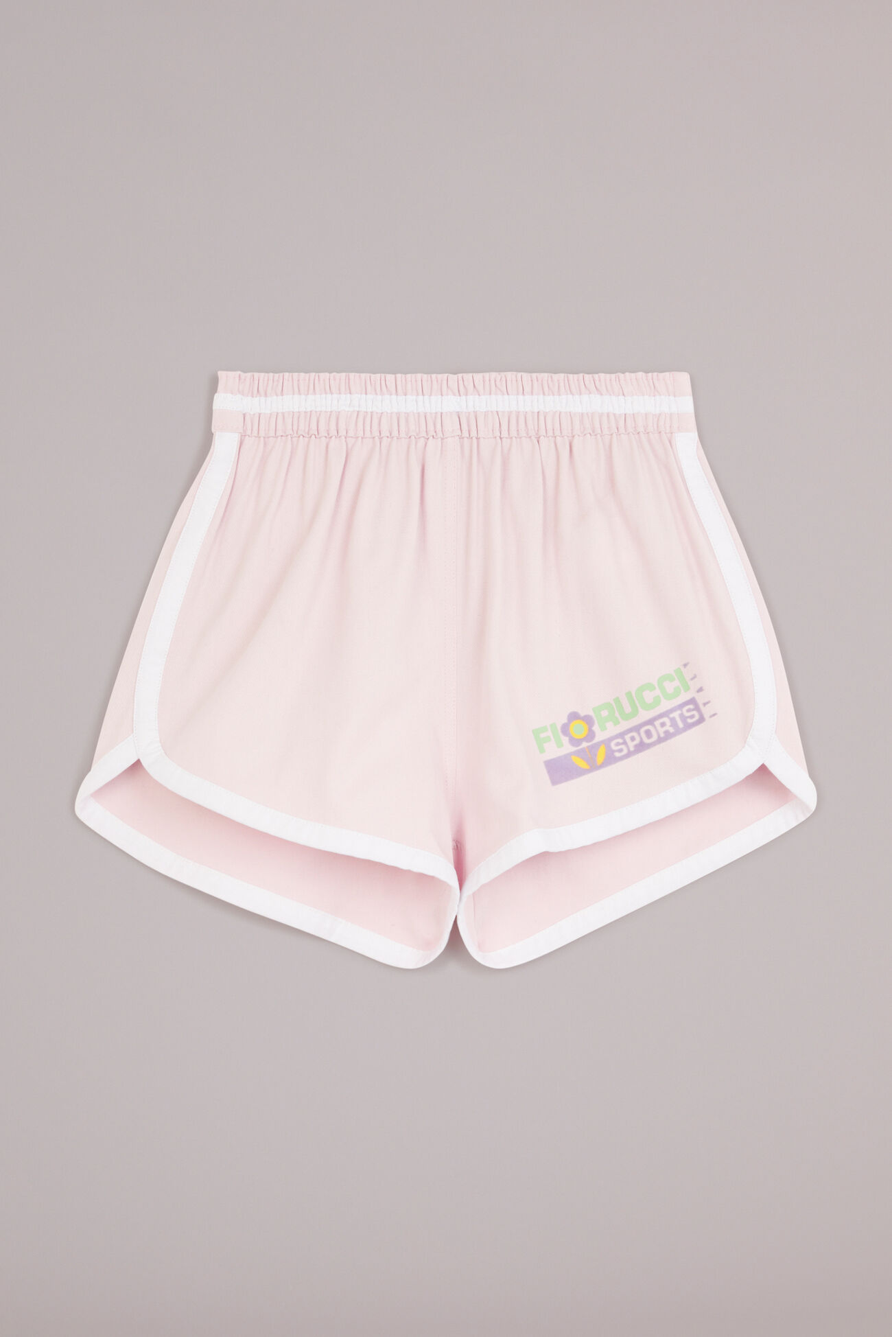 Sports Italy Logo Shorts Lilac