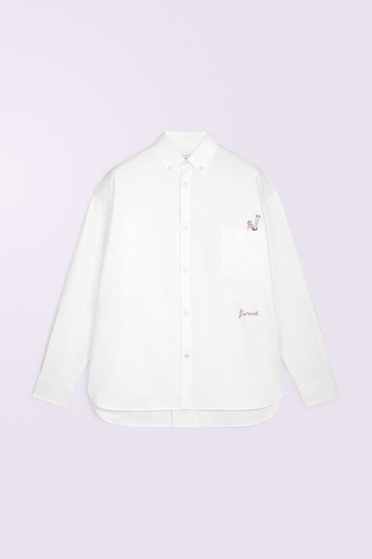 Pin Up Lover Shirt White